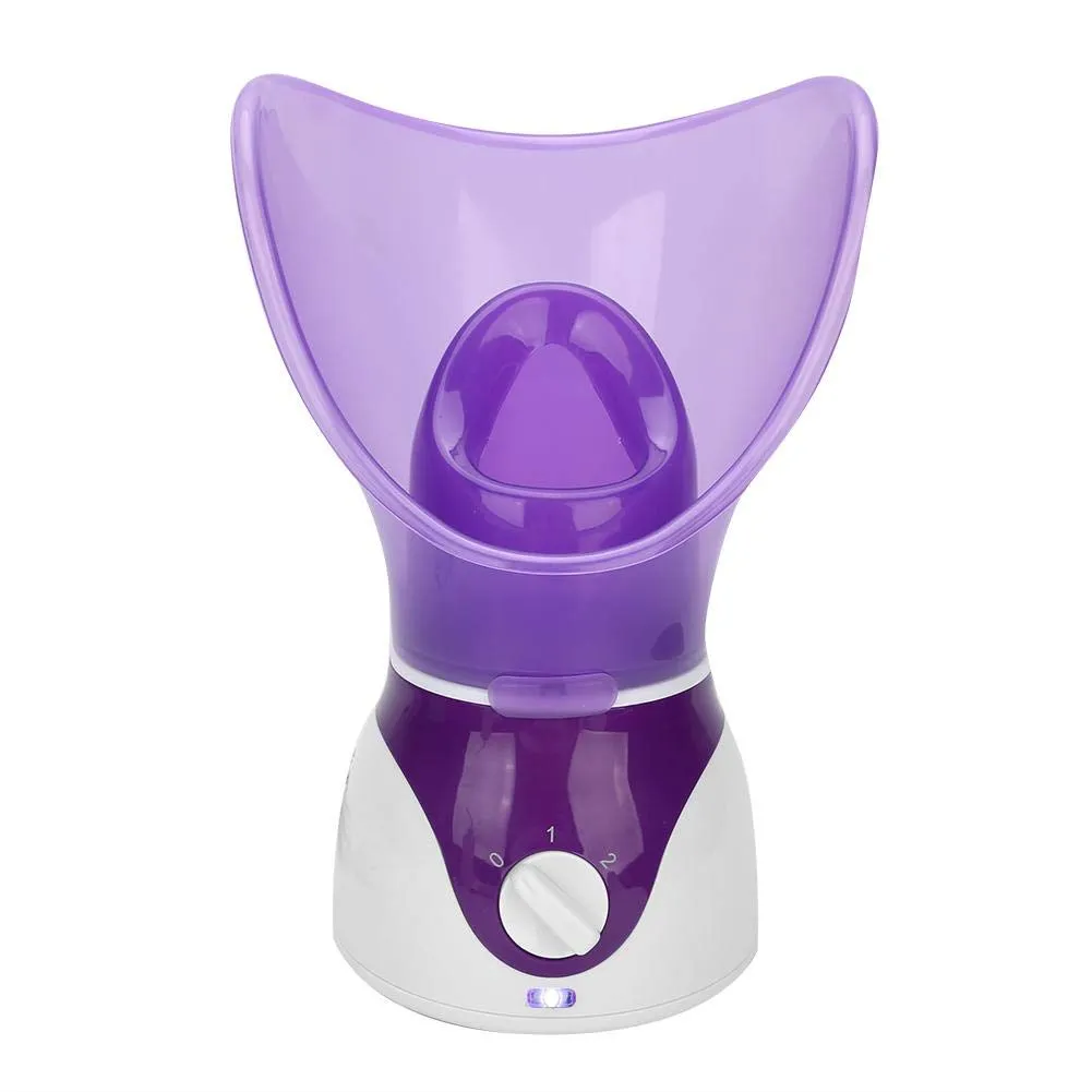Face Steamer, 45 Degree Constant Temperature Desktop Ionic Mist Sprayer, Home Sauna SPA Face Humidifier, 2-Gear Adjustment, for Facial Hydration, Skin Care(US)