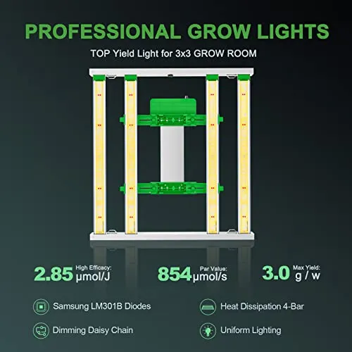 FC3000 with 3.3x3.3 Grow Tent for Indoor Plant mars hydro Grow Tent kit Complete