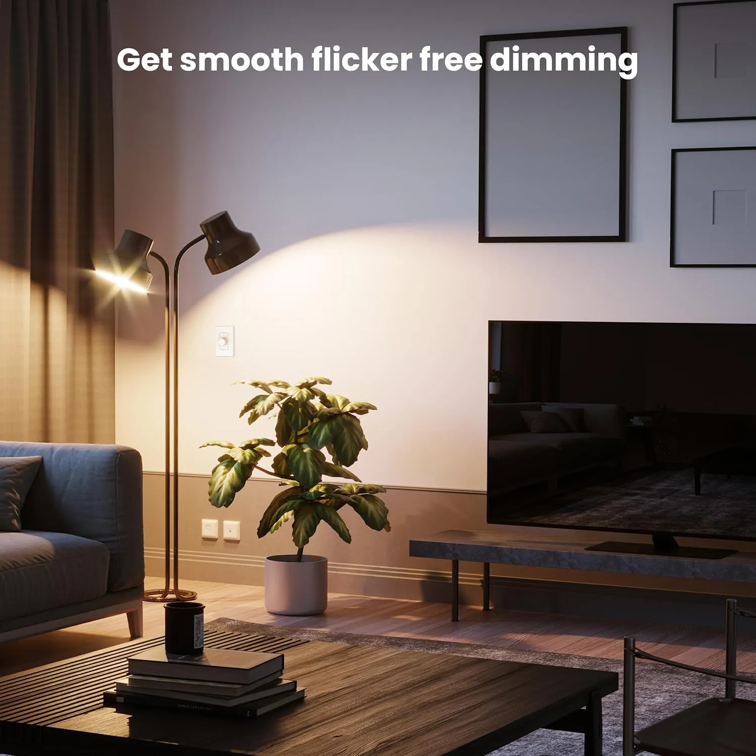 Feit Electric A19 LED Light Bulb, 100W Equiv, Non-Dimmable, Selectable Color Temperatures (2700K-5000K), 1500 Lumens, General Purpose Light Bulbs, 17,000-Hour Lifetime, OM100/5CCT/15KLED/6, 6 Pack