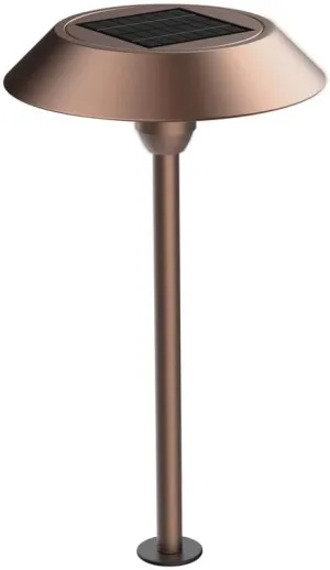Feit Electric OneSync Bronze Solar Powered 40 W LED Pathway Light 1 pk