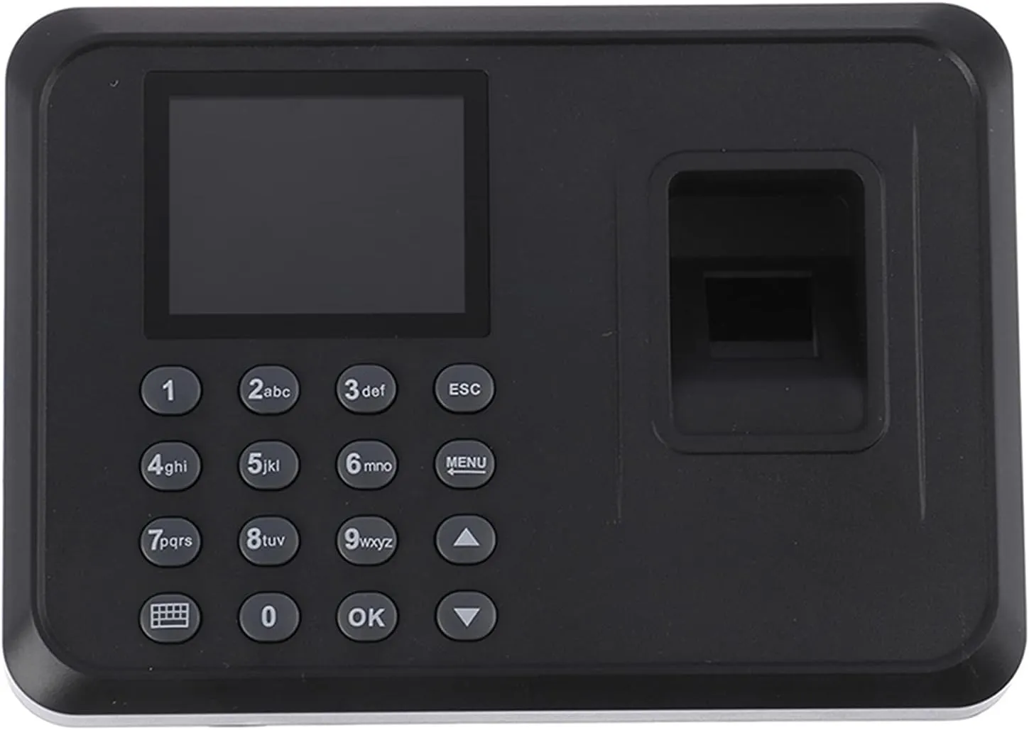 Fingerprint Attendance Machine LCD Display USB Fingerprint Attendance System Time Clock Employee Checking-in Recorder