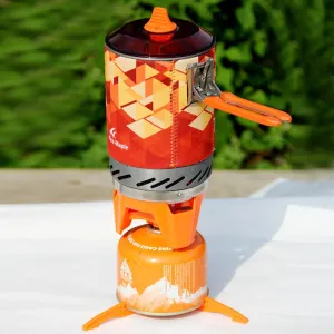 Fire Burner Orange Camping Pot Stove Gas Complete product line Maple User-friendly Exchanger Heat Picnic
