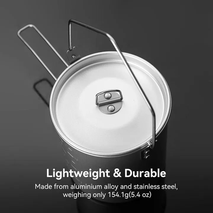 Fire Priority shipping 0.9L Pot Maple Frost Best-value Aluminium