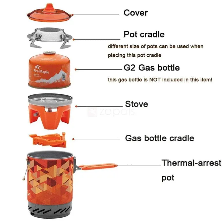 FIREMAPLE COOK SYSTEM X2