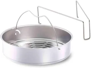 Fissler FSSFIS9216 Vitaquick FIS9216 Perforated Inset with Tripod, 8.7", Stainless Steel