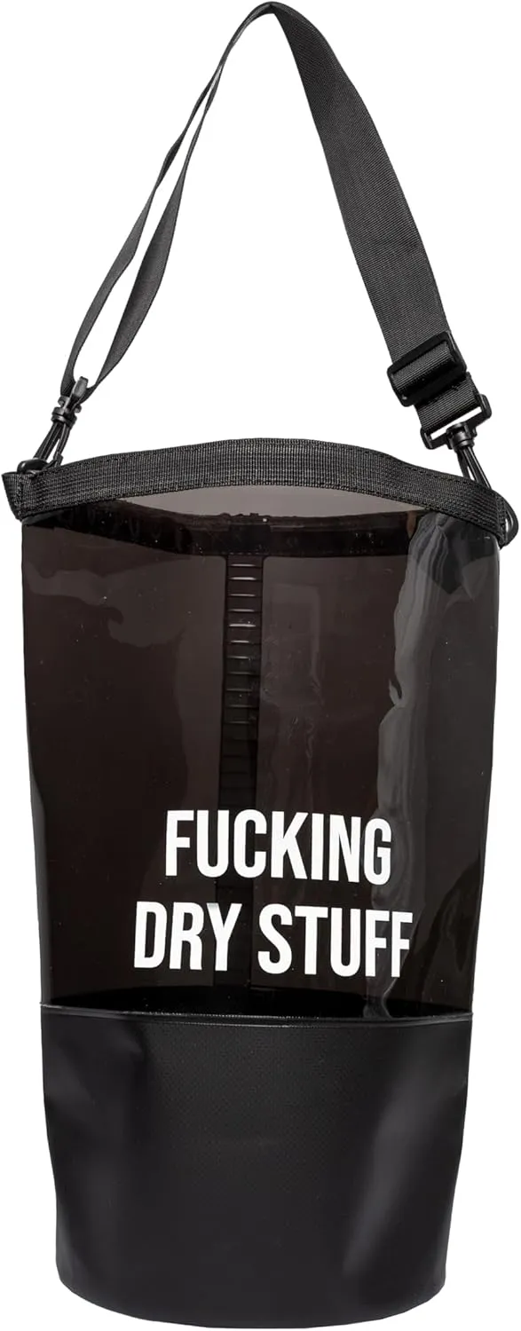 Fisura Waterproof Dry Bag 5 Litres Blue Dry Bag with Roll Up Closure and Shoulder Strap. 29 x 41.5 cm