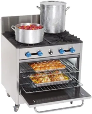 FK430 Gas 36" Heavy Pot Range