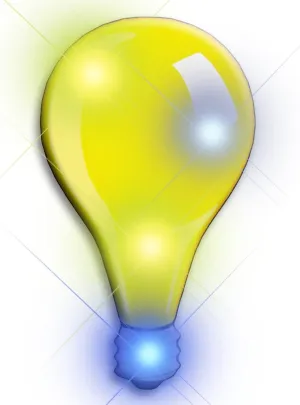 Flashing Blinking Light Bulb LED Body Light up Lapel Pins(5-Pack)