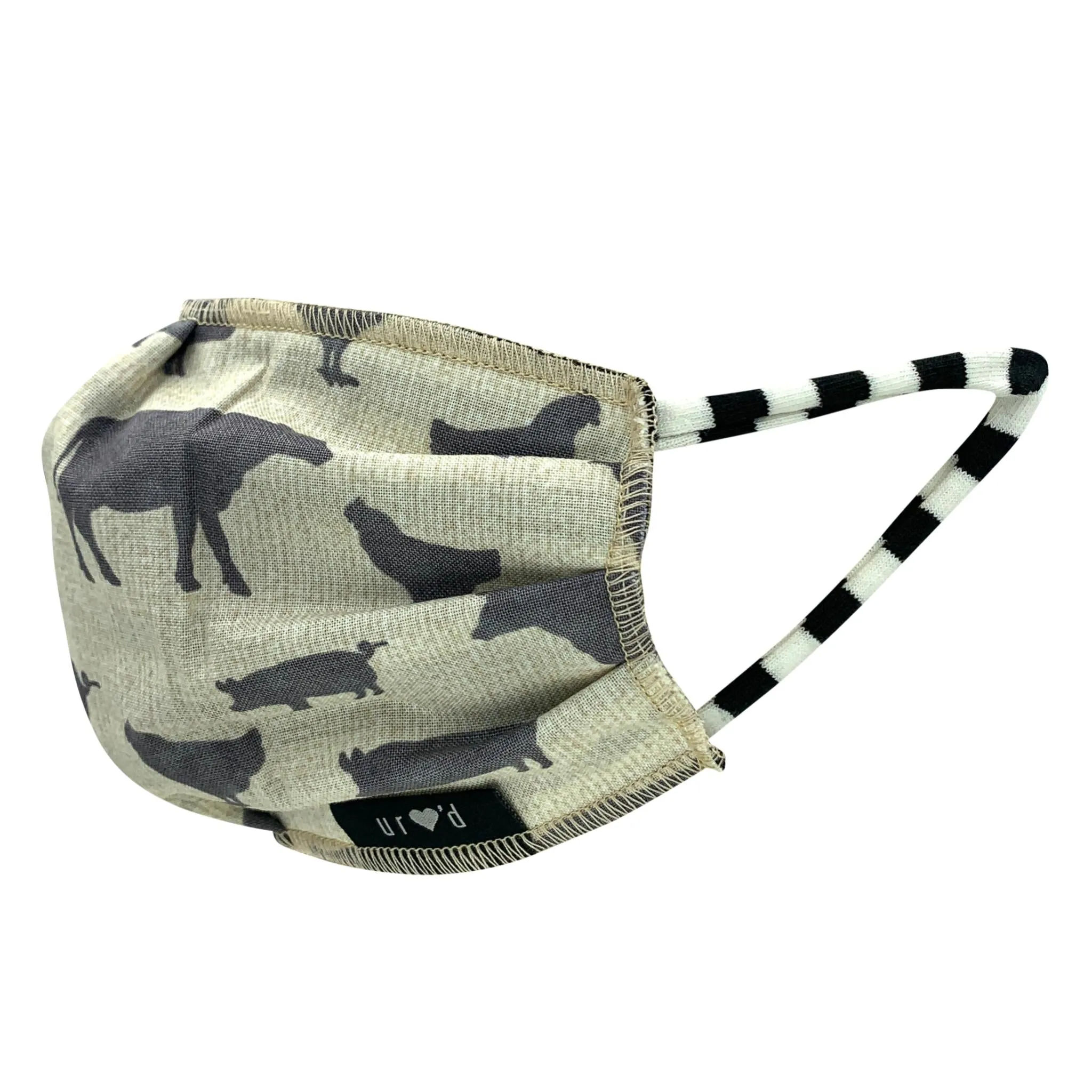 Flipside Hats - YOUTH Face Mask Packaged Cotton Double Layer (921X)