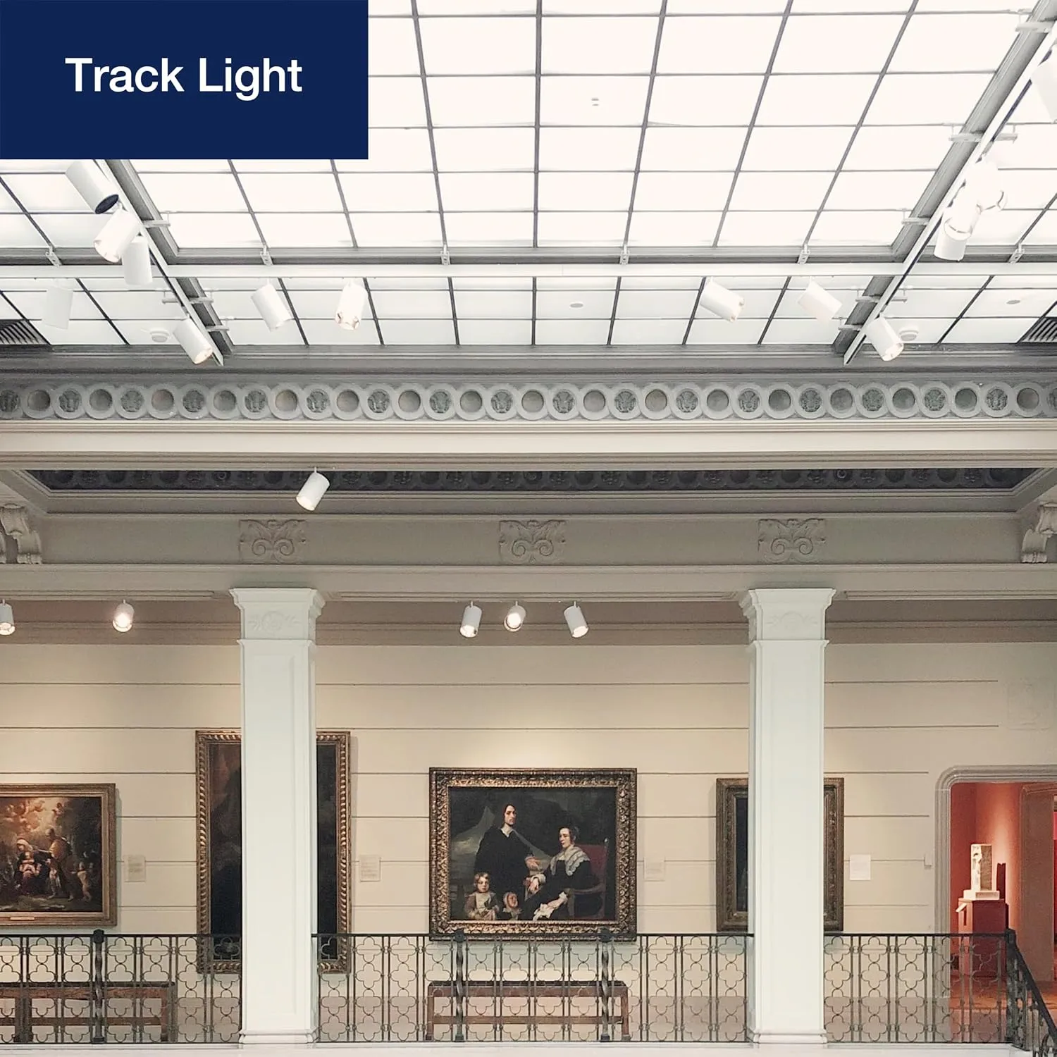 FLSNT LED Track Lighting Heads for Juno Track, 75W Equivalent Dimmable LED Track Light Heads, 12W 24° LED Spotlight Light, CRI90, 800LM, 3000K Soft White, White, 6 Pack