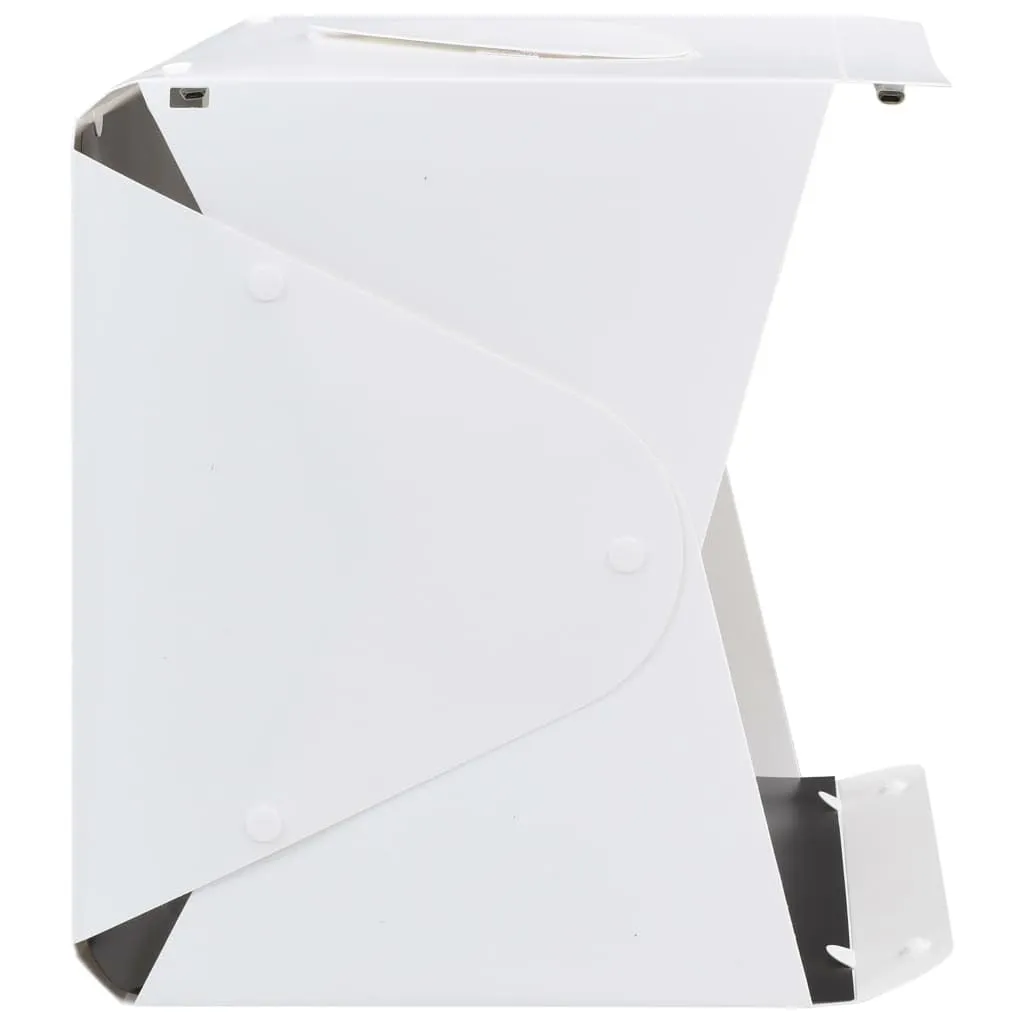 Folding LED Photo Studio Light Box 40x34x37 cm Plastic White