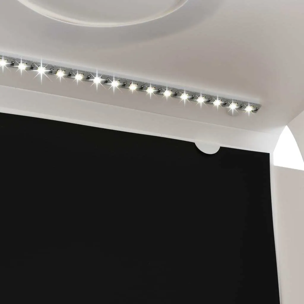 Folding LED Photo Studio Light Box 40x34x37 cm Plastic White