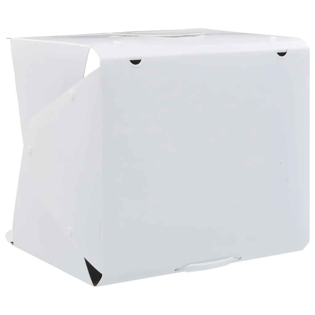 Folding LED Photo Studio Light Box 40x34x37 cm Plastic White