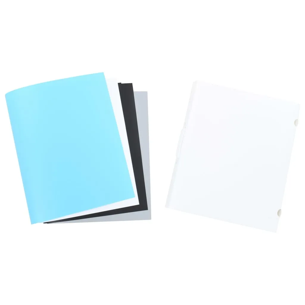 Folding LED Photo Studio Light Box 40x34x37 cm Plastic White