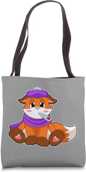 Fox Fever thermometer Tote Bag
