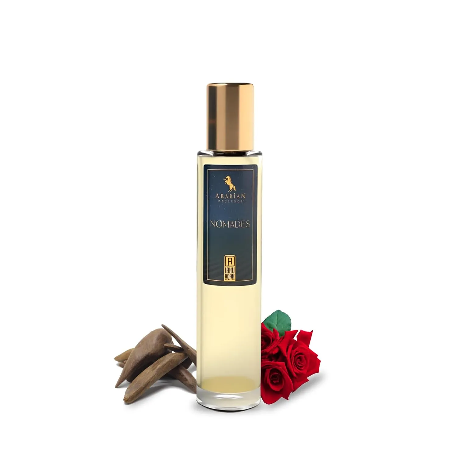FR331 NOMADES Roll-on Perfume Oil for Women and Men, Luxurious and Concentrated Long Lasting Perfume Oil, Alcohol-Free Travel Size Body Scent for All-Day Freshness (15ml)