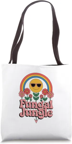 Funny Fungal Jungle Dirty Adult Humor Inappropriate Joke Tote Bag