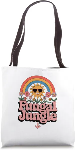 Funny Fungal Jungle Dirty Adult Humor Inappropriate Joke Tote Bag