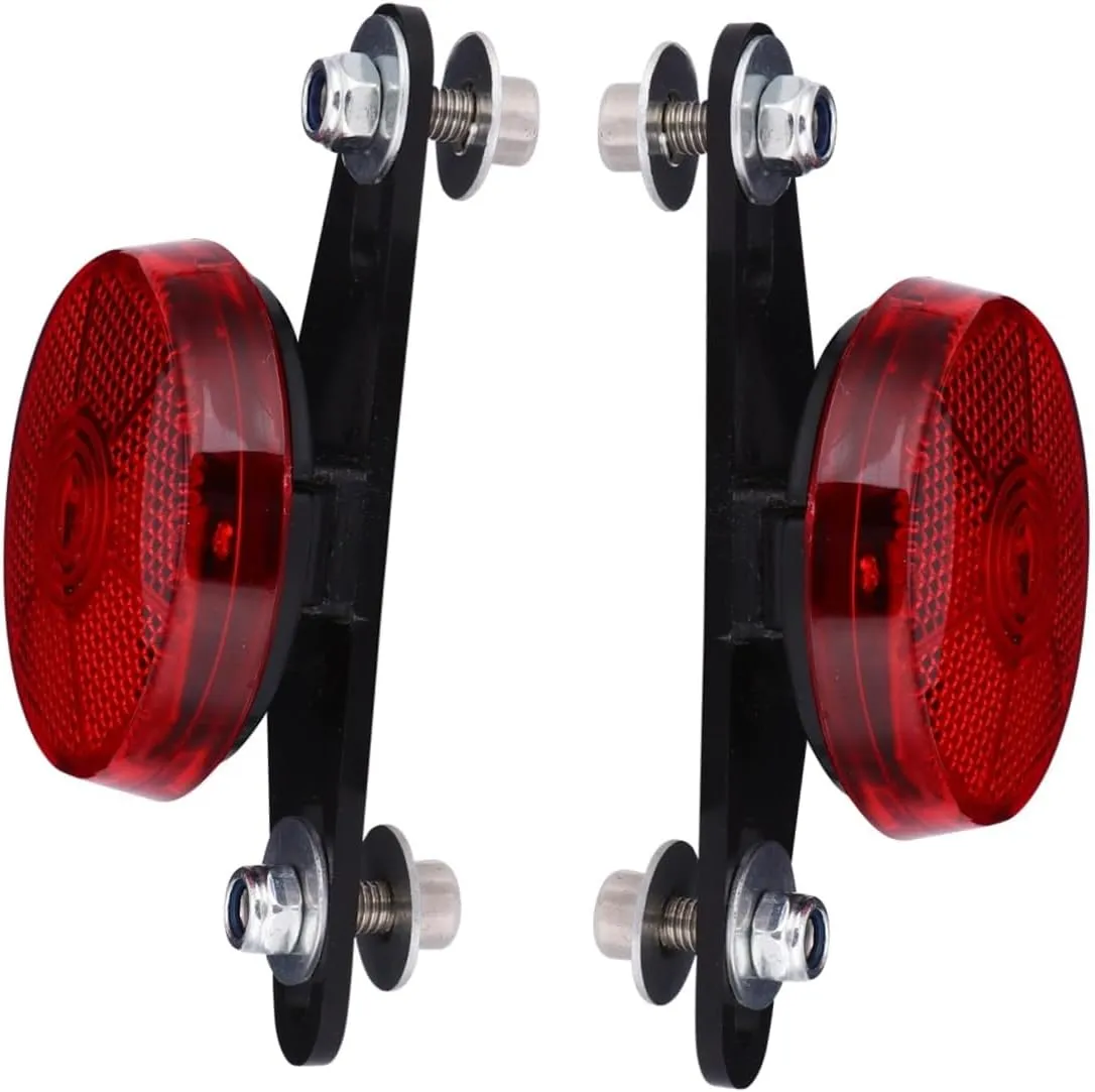 GALPADA Tail Light Motorcycle Rear Light LED Bicycle Lights Taillights Bike Warning Light Signal Lamp Safety
