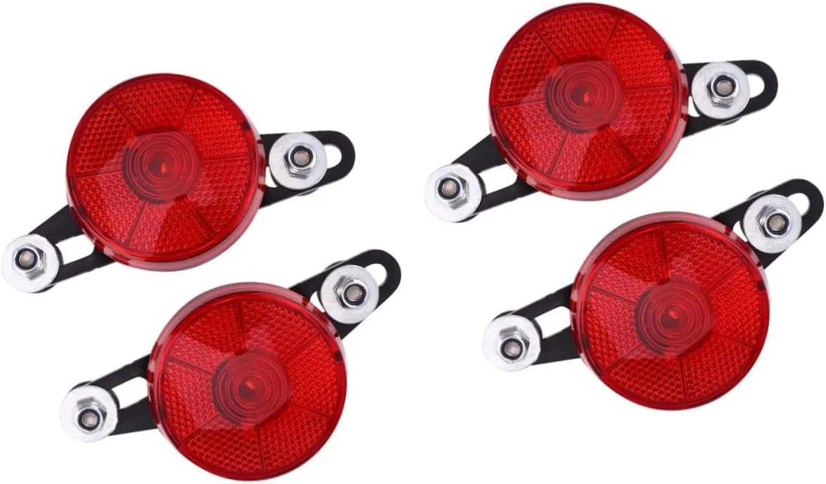 GALPADA Tail Light Motorcycle Rear Light LED Bicycle Lights Taillights Bike Warning Light Signal Lamp Safety