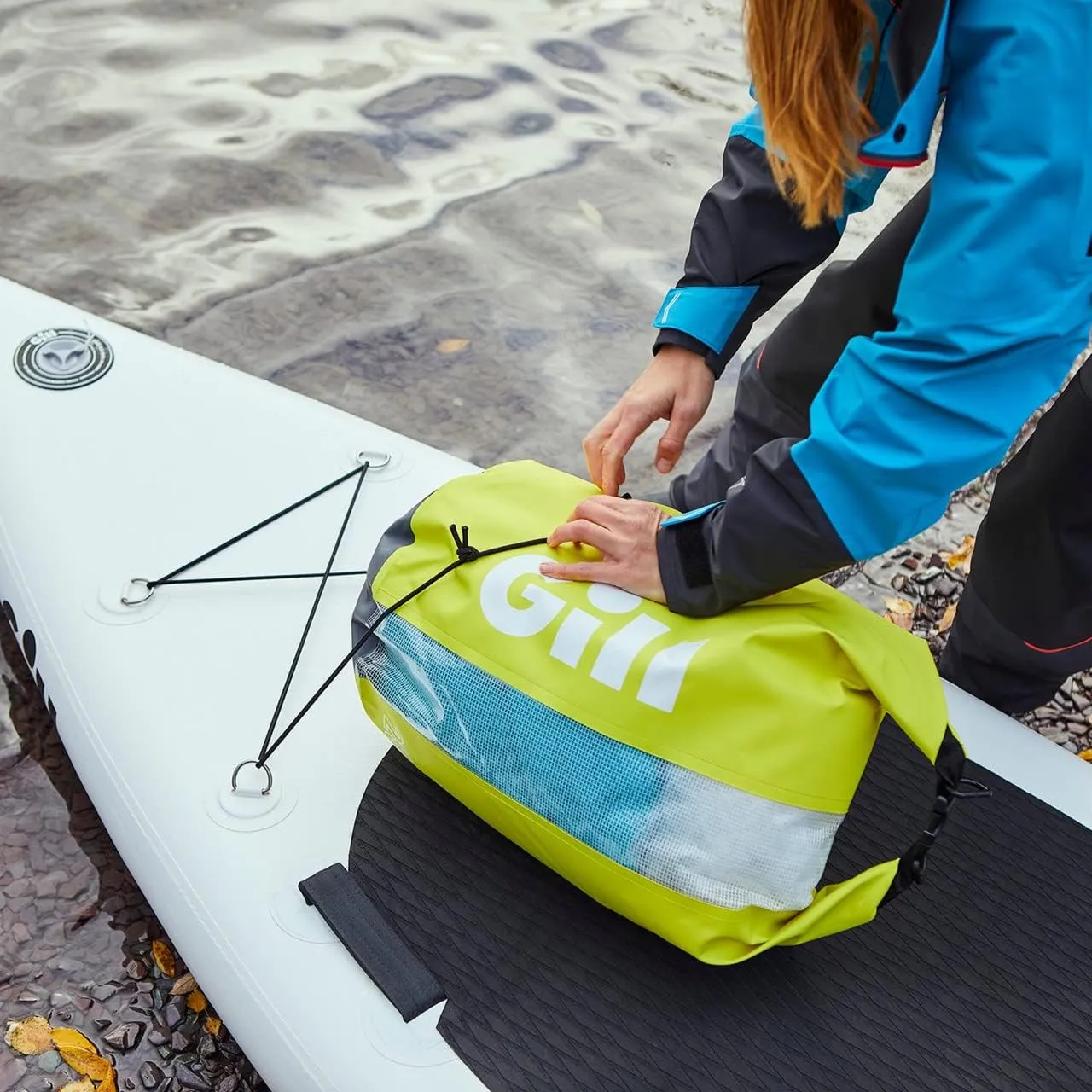 Gill Voyager 25 Litre Roll Top Dry Bag - Waterproof & Puncture Resistant for Water Sport, Kayaking, Beach, Boating, Camping