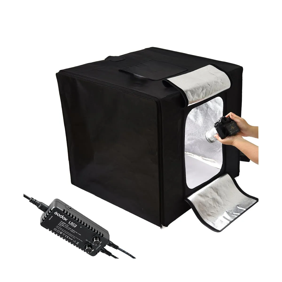Godox LSD40 LED Light Tent Kit (2 LED Lights)