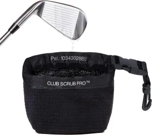 Golf Club and Golf Ball Cleaning Bag, Waterproof Clean Face Technology Liner, Detachable Clip, Machine Washable, Cleans Club Grooves, Dry Exterior (Neoprene or Microfiber Option Available)