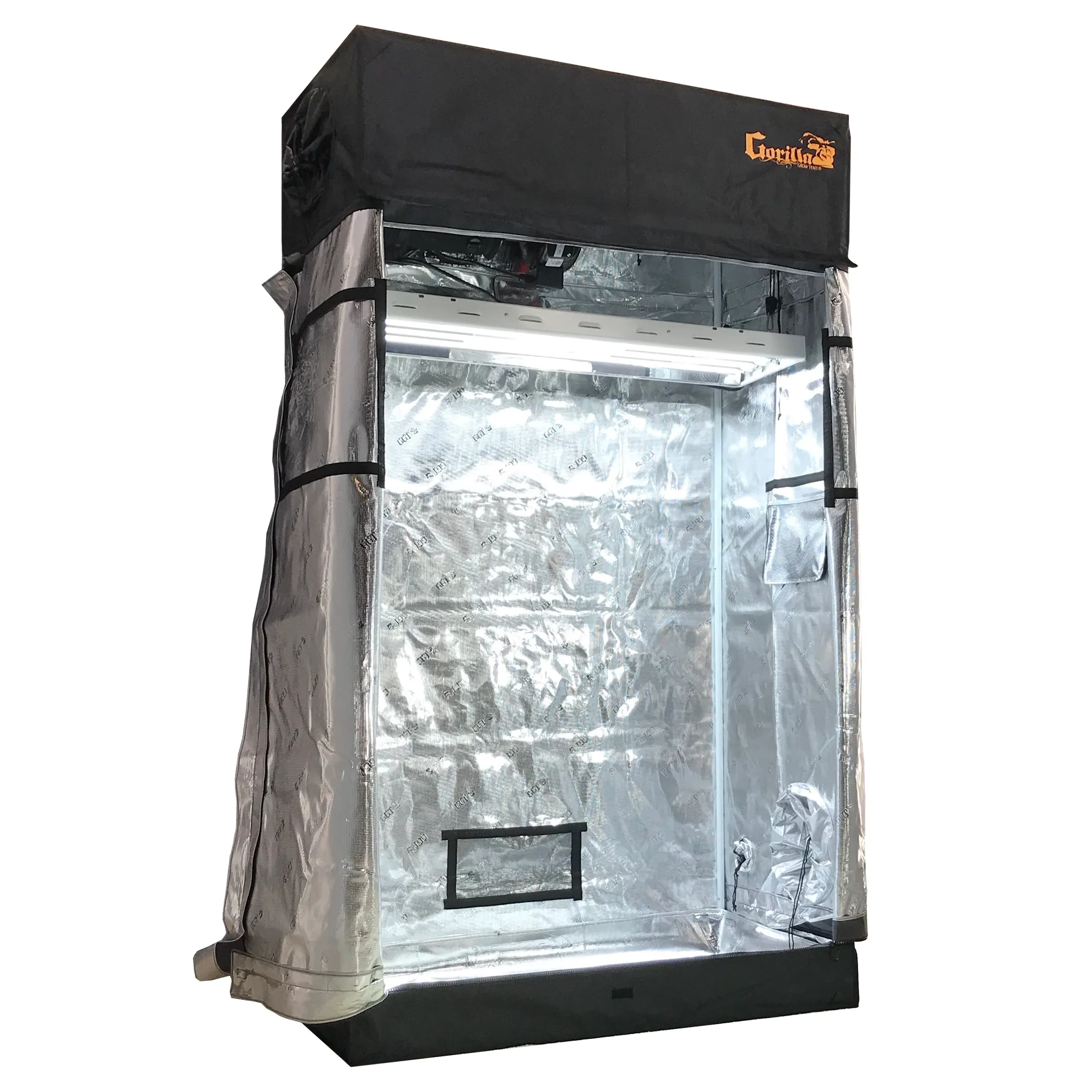 Gorilla Grow Tent 2' x 4' Fluorescent T5 Grow Tent Kit With Automated Ventilation Package