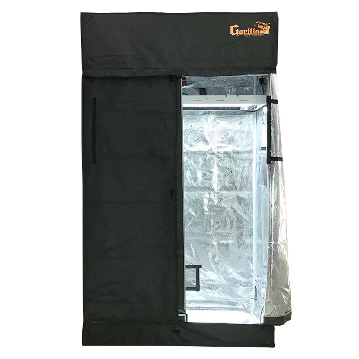 Gorilla Grow Tent 2' x 4' Fluorescent T5 Grow Tent Kit With Automated Ventilation Package