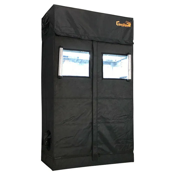Gorilla Grow Tent 2' x 4' Fluorescent T5 Grow Tent Kit With Automated Ventilation Package