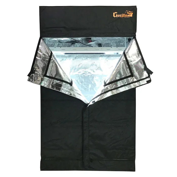 Gorilla Grow Tent 2' x 4' Fluorescent T5 Grow Tent Kit With Automated Ventilation Package