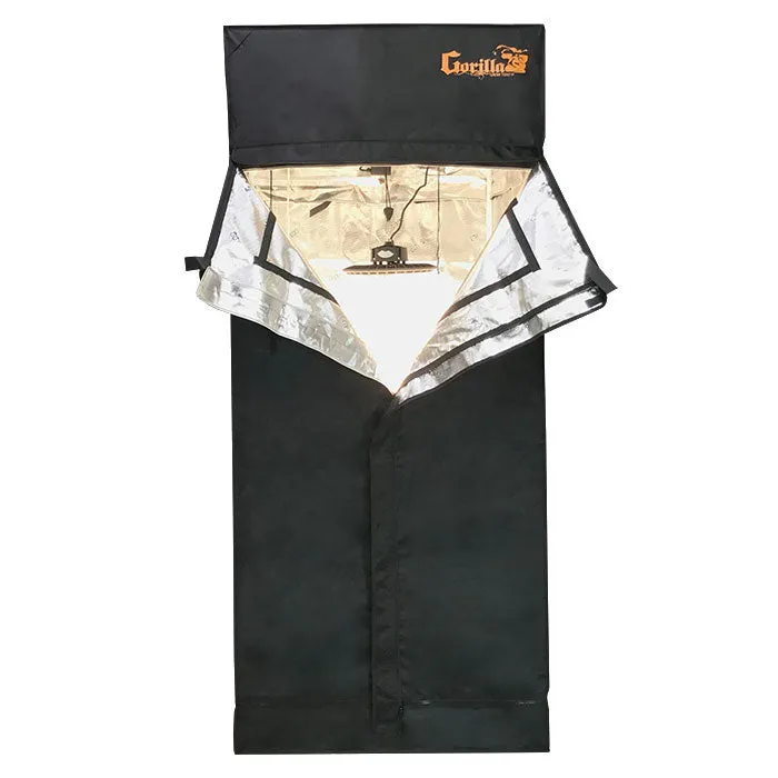 Gorilla Grow Tent 3' x 3' 150 Watt UFO LED Grow Tent Kit With Automated Ventilation Package