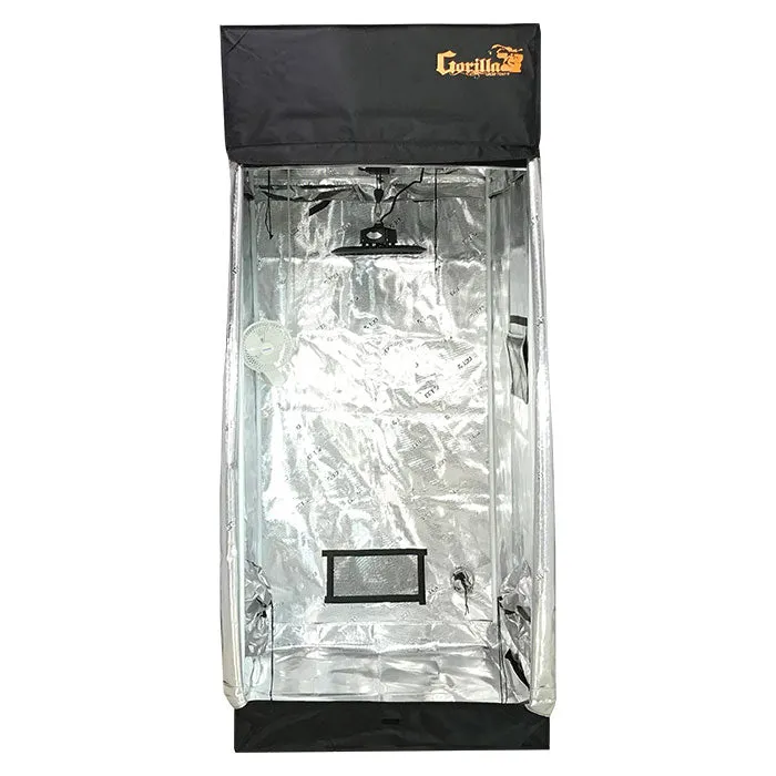 Gorilla Grow Tent 3' x 3' 150 Watt UFO LED Grow Tent Kit With Automated Ventilation Package