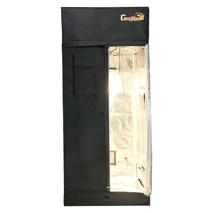 Gorilla Grow Tent 3' x 3' 150 Watt UFO LED Grow Tent Kit With Automated Ventilation Package