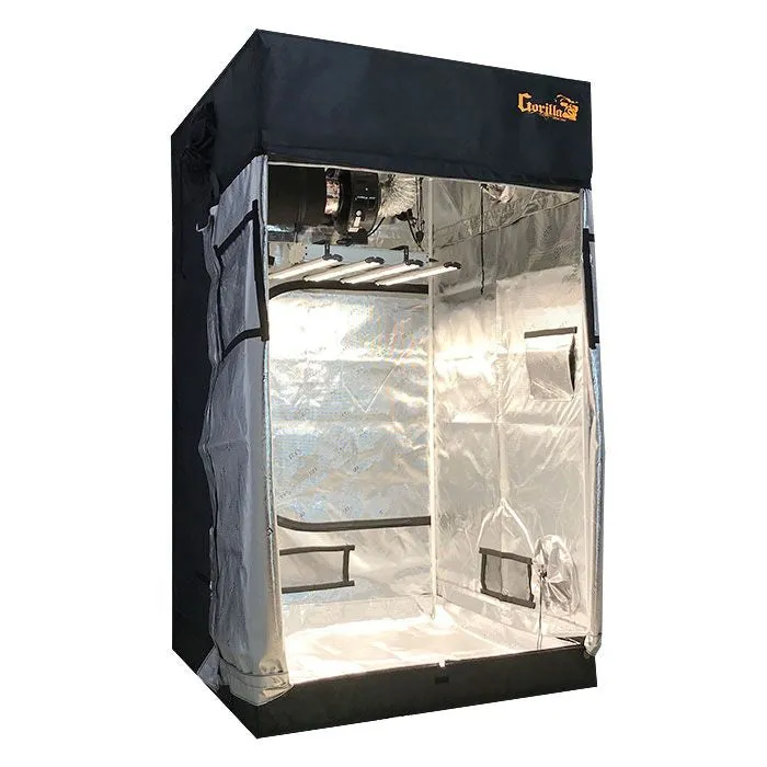 Gorilla Grow Tent 4' x 4' 250 Watt Covert LED-X Grow Tent Kit With Automated Ventilation Package