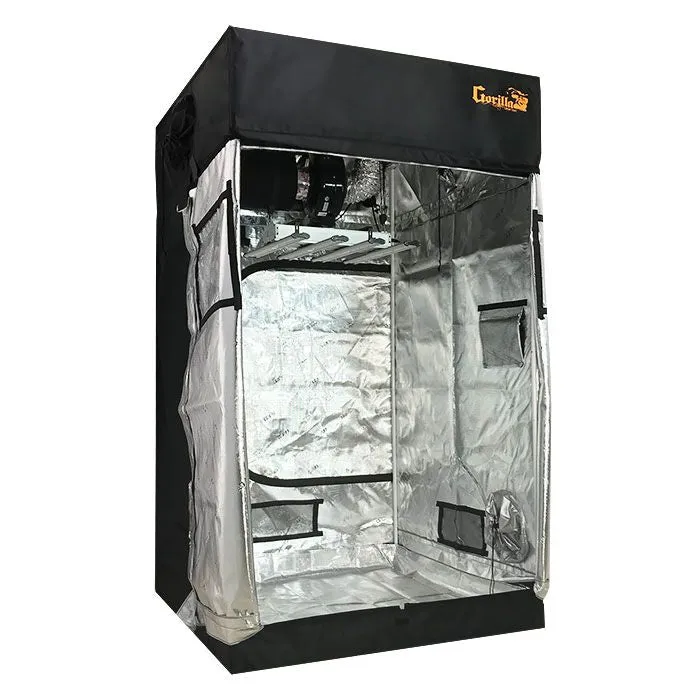 Gorilla Grow Tent 4' x 4' 250 Watt Covert LED-X Grow Tent Kit With Automated Ventilation Package