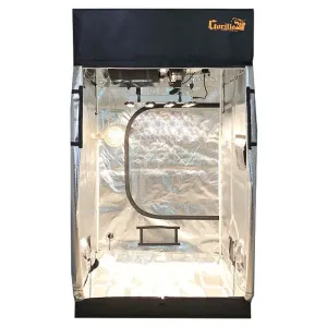 Gorilla Grow Tent 4' x 4' 250 Watt Covert LED-X Grow Tent Kit With Automated Ventilation Package