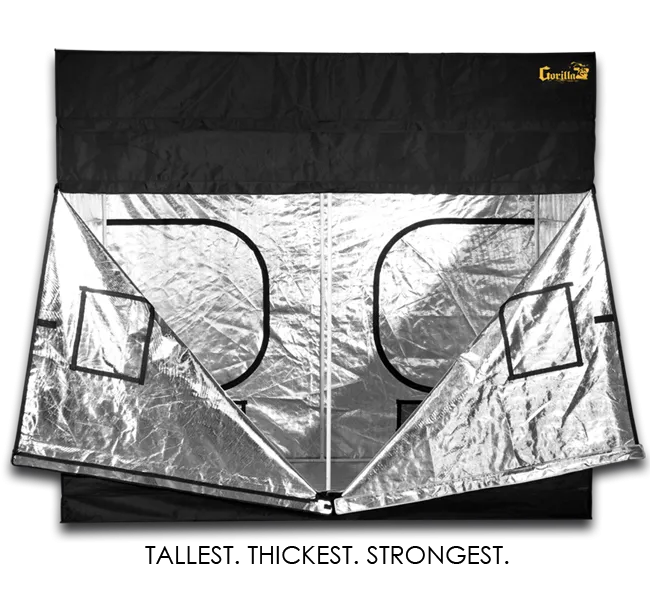 Gorilla Grow Tent 4' x 8' Growers Choice ROI-E420 LED Grow Tent Kit With Automated Ventilation Package