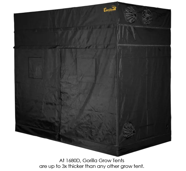 Gorilla Grow Tent 4' x 8' Growers Choice ROI-E420 LED Grow Tent Kit With Automated Ventilation Package
