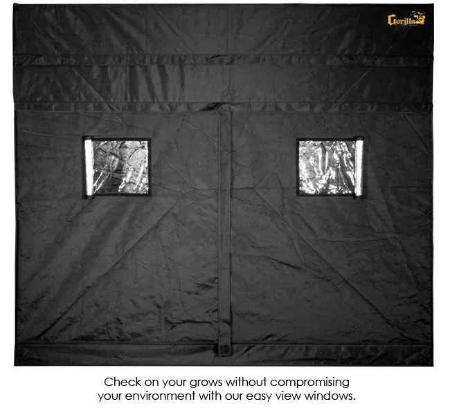 Gorilla Grow Tent 4' x 8' Growers Choice ROI-E420 LED Grow Tent Kit With Automated Ventilation Package