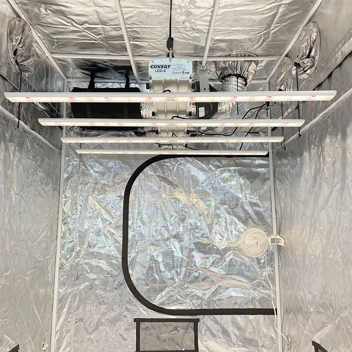 Gorilla Grow Tent 5' x 5' 500 Watt Covert LED-X Grow Tent Kit With Automated Ventilation Package