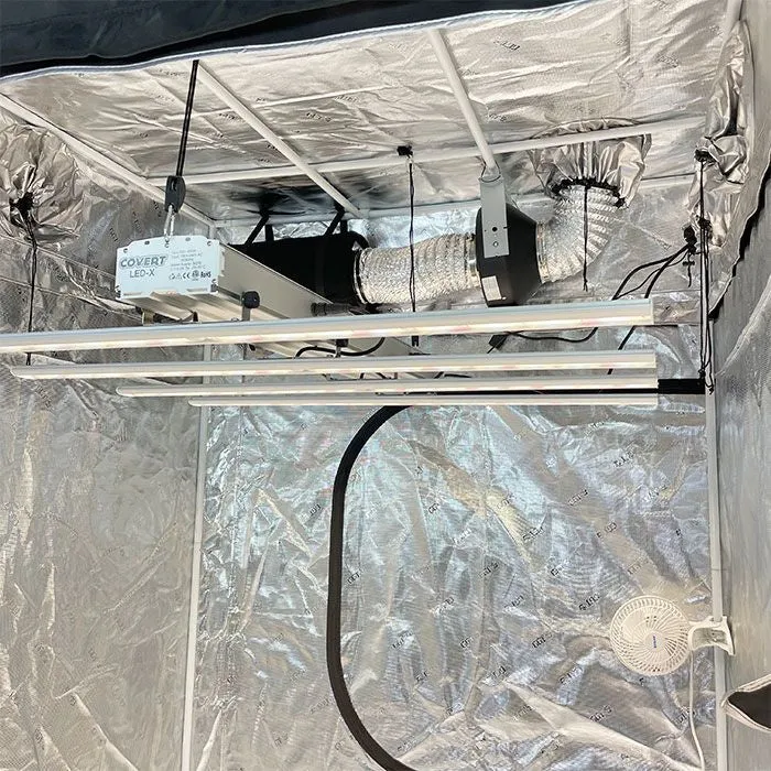 Gorilla Grow Tent 5' x 5' 500 Watt Covert LED-X Grow Tent Kit With Automated Ventilation Package