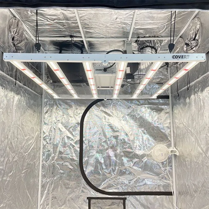 Gorilla Grow Tent 5' x 5' 630 Watt Covert PRO LED Grow Tent Kit With Automated Ventilation Package