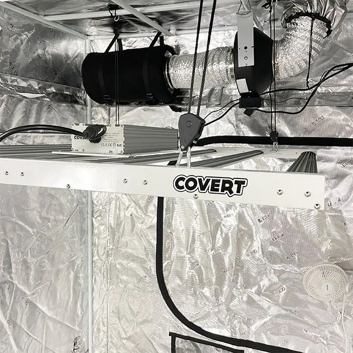 Gorilla Grow Tent 5' x 5' 630 Watt Covert PRO LED Grow Tent Kit With Automated Ventilation Package