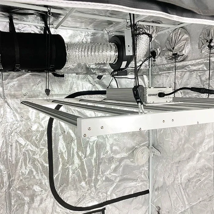 Gorilla Grow Tent 5' x 5' 630 Watt Covert PRO LED Grow Tent Kit With Automated Ventilation Package