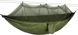 Hammocks Camping Hammock Portable Hammock with Mosquito Net 2 Person Outdoor Tent Canopy Parachute 210T Nylon Hanging Bed for Outdoor Hammocks for Outside
