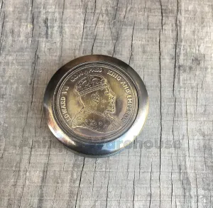 Handmade Antique Brass Working Compass Maritime Marine Magnetic Pocket Compass Vintage Gift Decor