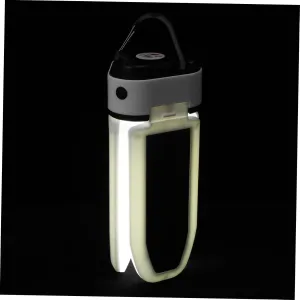 Happyyami 1set Outdoor Camping Light Foldable Led Emergency Lamp Concealed Hook for Tents Trees USB Rechargeable Design for Camping Emergencies LEDs Light