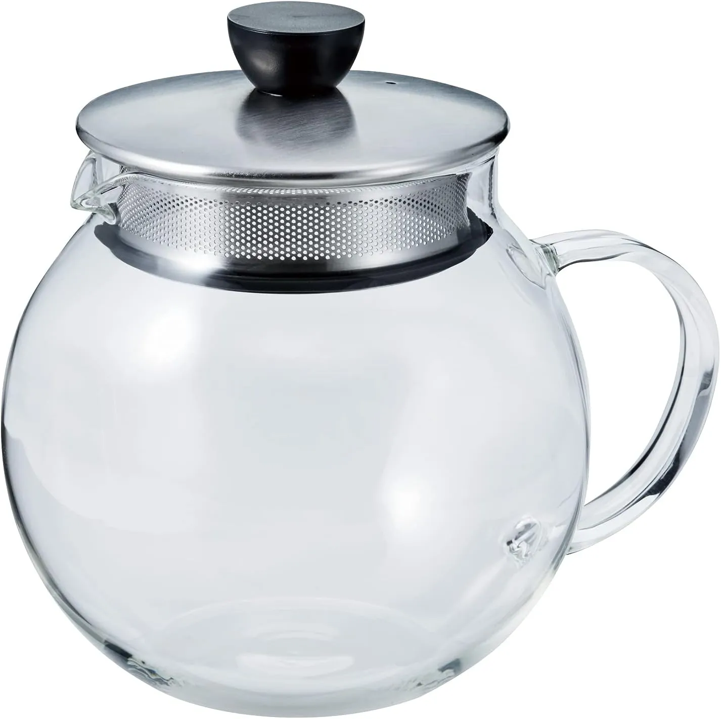 Hario "Jumping Leaf" Tea Pot with Stainless Steel Filter, 600ml