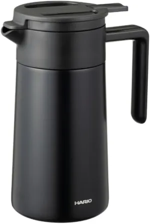 Hario Thermal Server with Ceramic Coating, 600ml Black